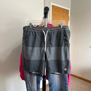 Vuori Men's Athletic Shorts - Gray